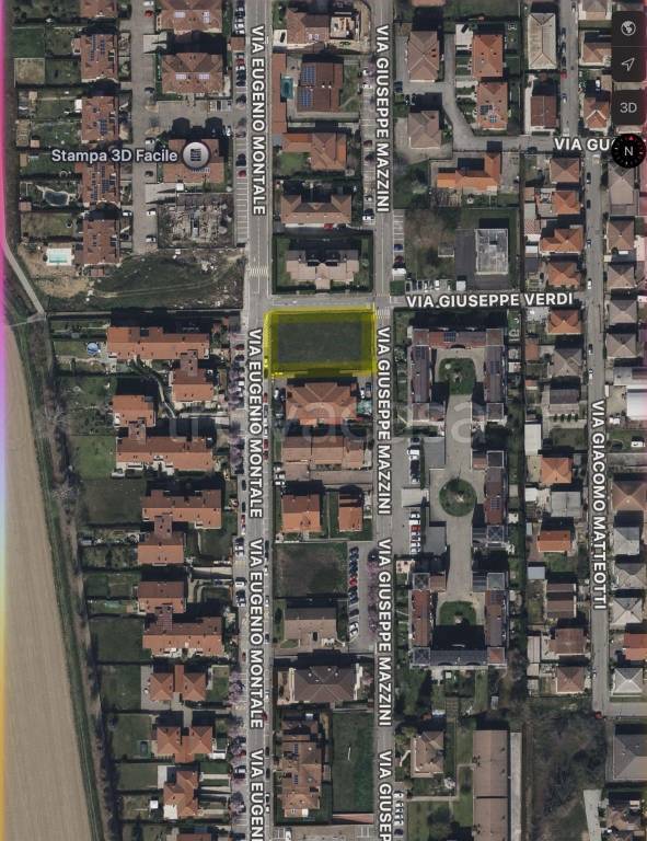 terreno edificabile in vendita a Certosa di Pavia