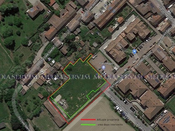 terreno edificabile in vendita a Certosa di Pavia