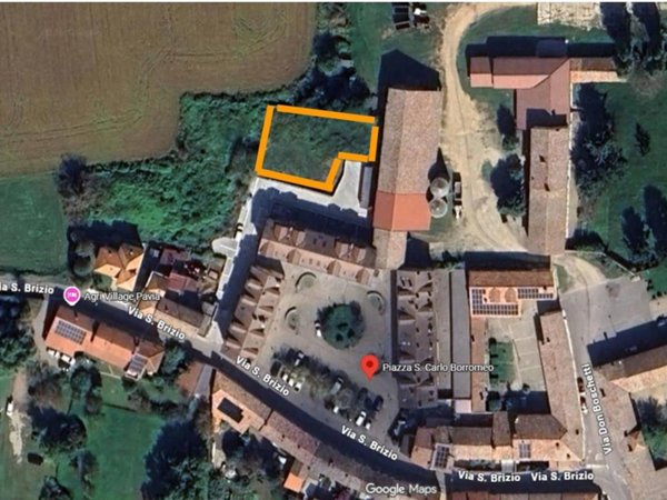 terreno edificabile in vendita a Certosa di Pavia