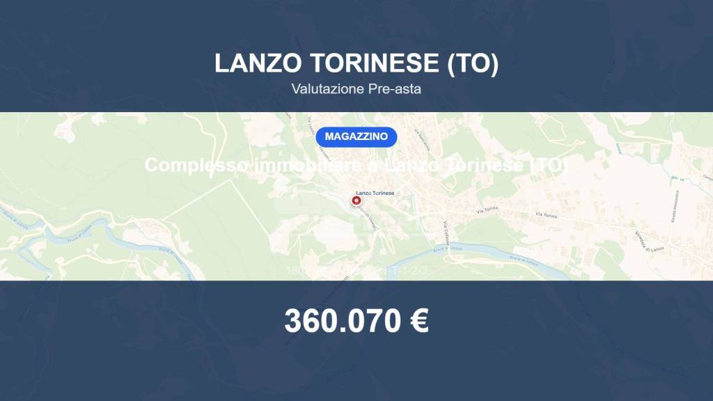 locale commerciale in vendita a Lanzo Torinese in zona Colombaro