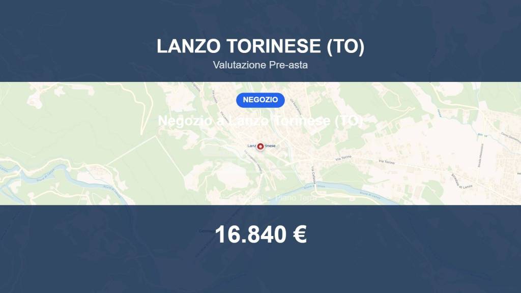 negozio in vendita a Lanzo Torinese in zona Colombaro