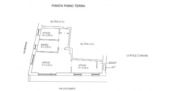 locale commerciale in vendita a Lauriano