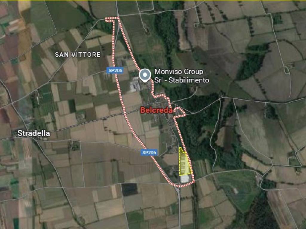 terreno agricolo in vendita a Gambolò in zona Belcreda