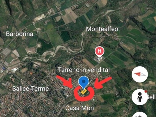 terreno edificabile in vendita a Godiasco Salice Terme in zona Salice Terme