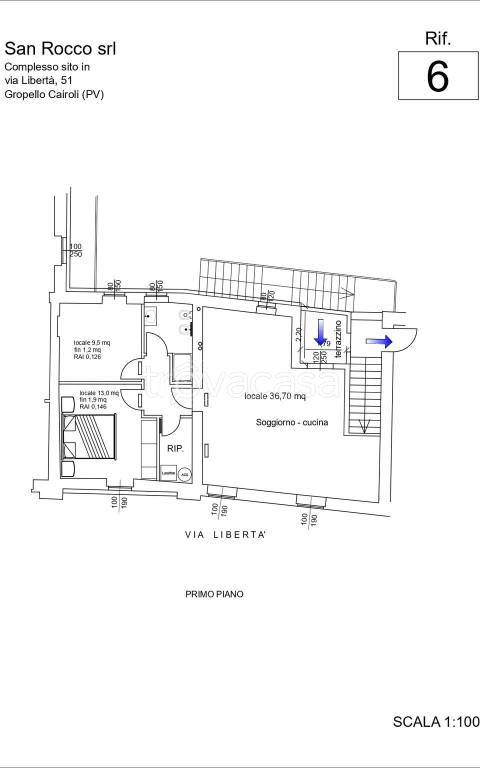 appartamento in vendita a Gropello Cairoli