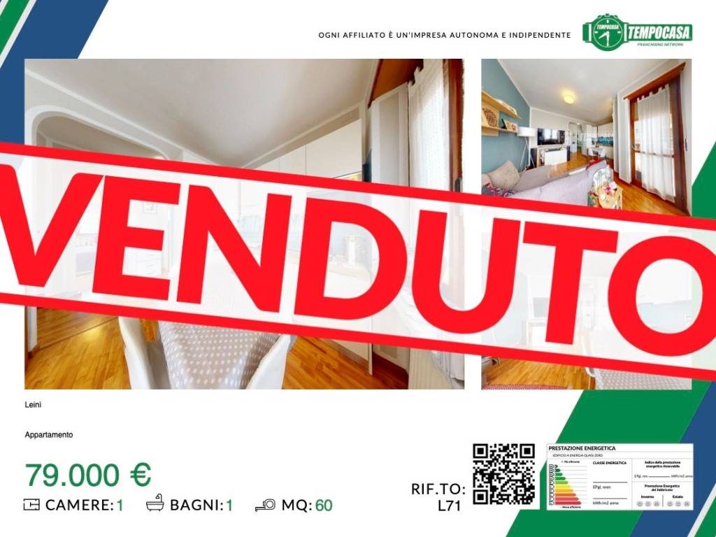 appartamento in vendita a Leinì