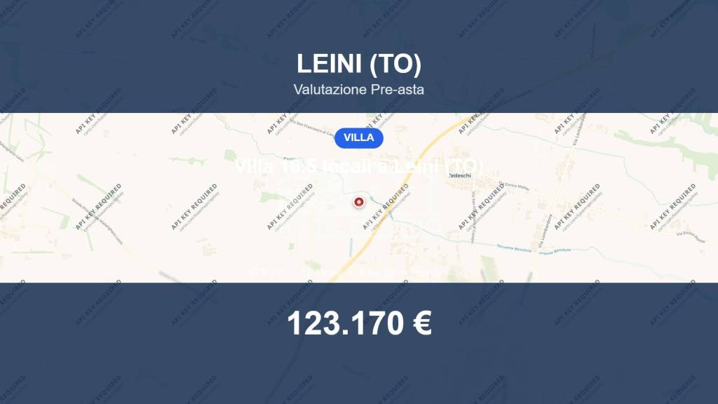 casa indipendente in vendita a Leinì in zona Tedeschi