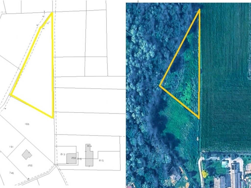 terreno agricolo in vendita a Miradolo Terme in zona Camporinaldo