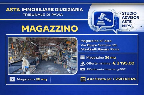 locale commerciale in vendita a Monticelli Pavese in zona Bosco Soncina