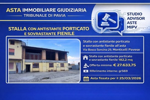 locale commerciale in vendita a Monticelli Pavese in zona Bosco Soncina