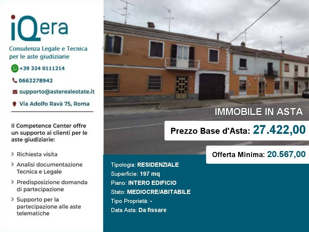 appartamento in vendita a Palestro