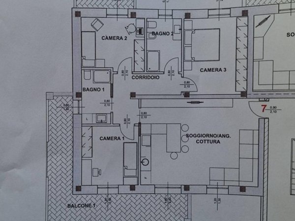 appartamento in vendita a Pavia in zona Borgo Ticino