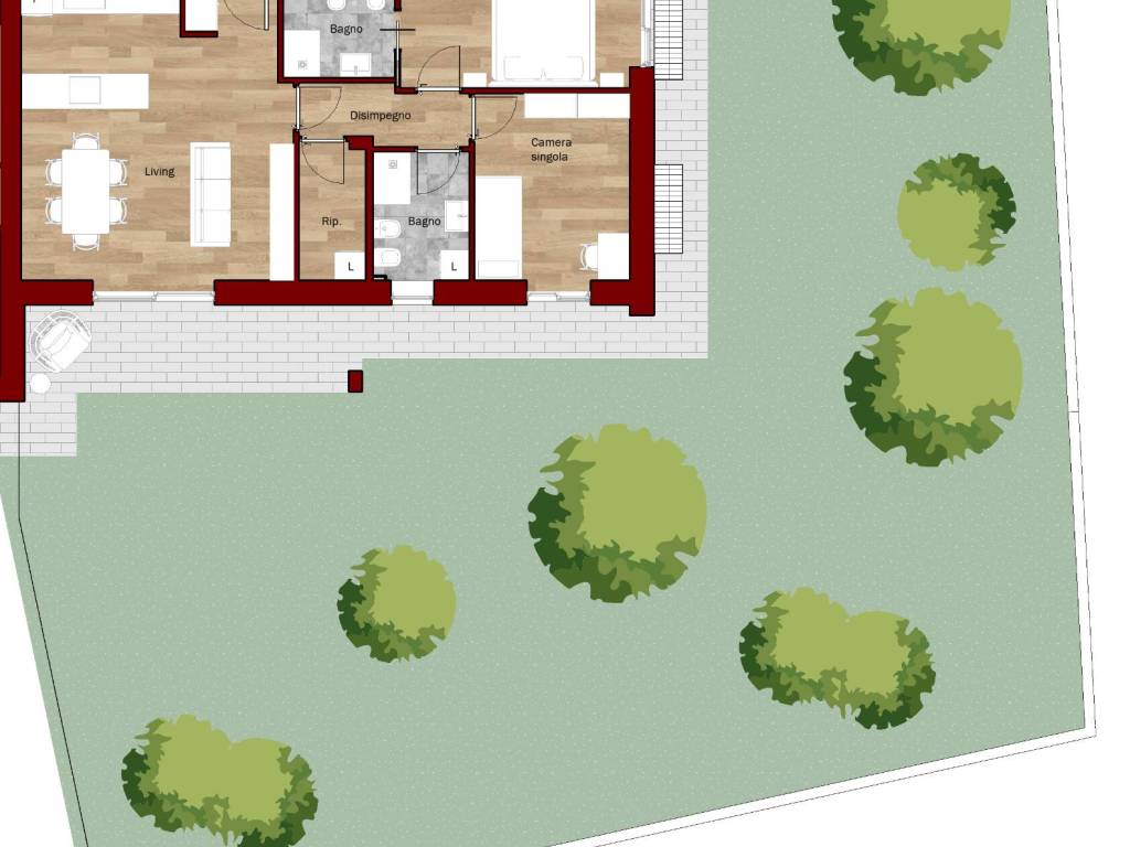 appartamento in vendita a Pavia in zona San Pietro