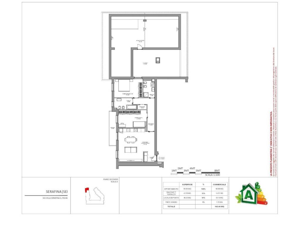 appartamento in vendita a Pavia in zona Città Giardino