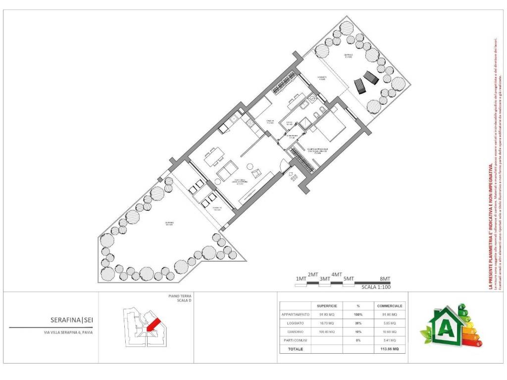 appartamento in vendita a Pavia in zona Pompieri