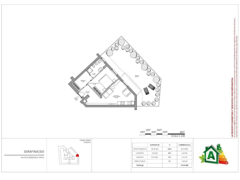 appartamento in vendita a Pavia in zona Pompieri