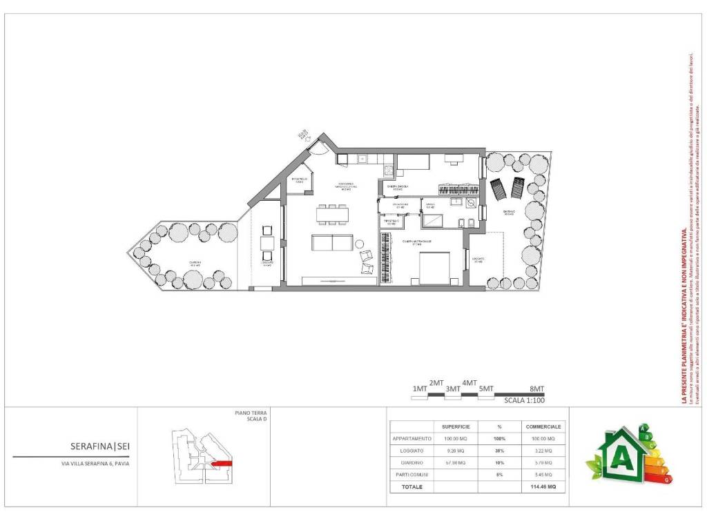 appartamento in vendita a Pavia in zona Pompieri