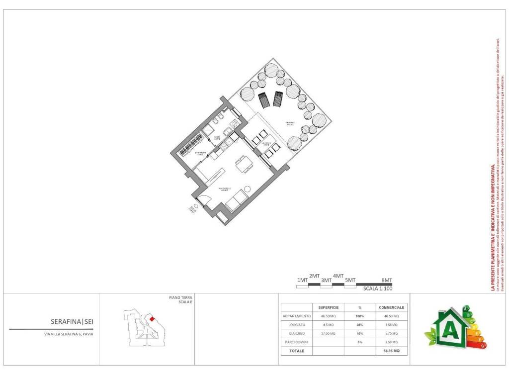 appartamento in vendita a Pavia in zona Città Giardino