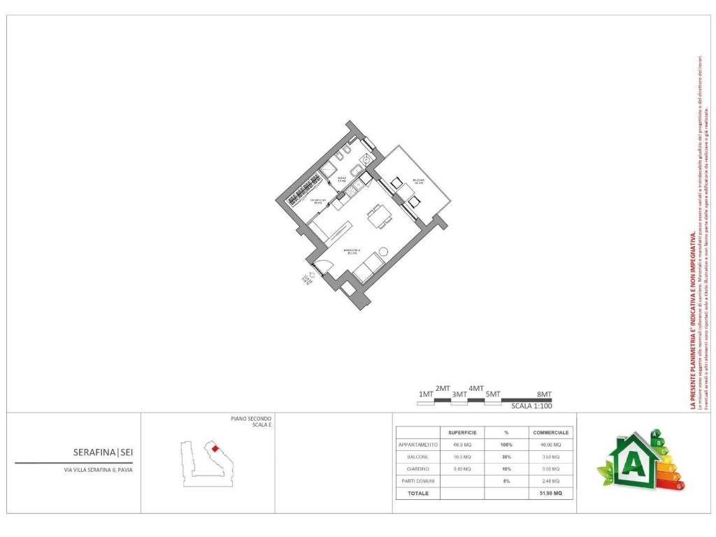 appartamento in vendita a Pavia in zona Città Giardino