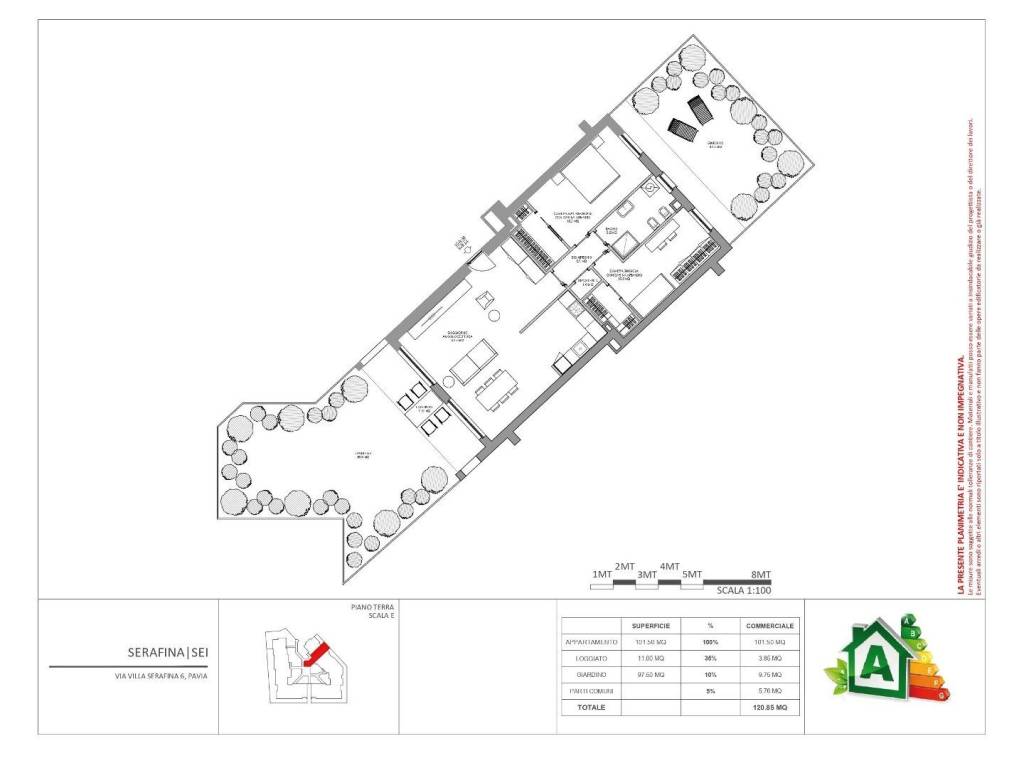 appartamento in vendita a Pavia in zona Pompieri