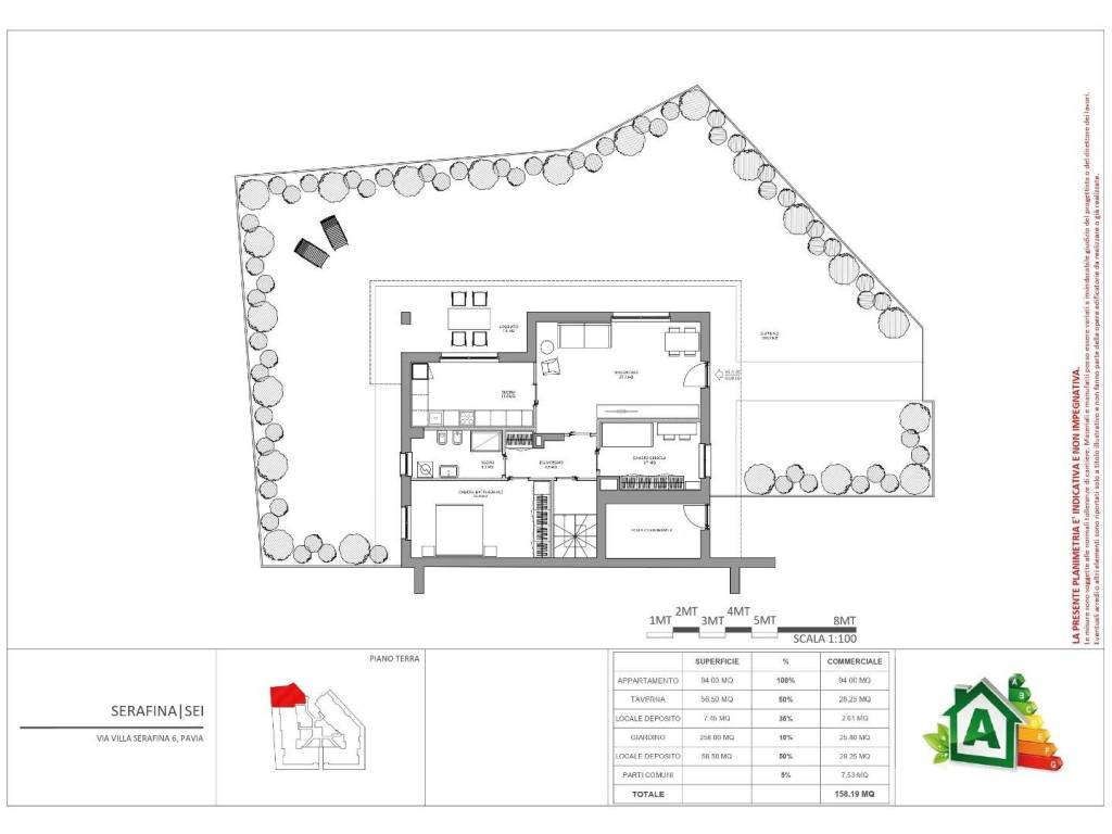 appartamento in vendita a Pavia in zona Pompieri