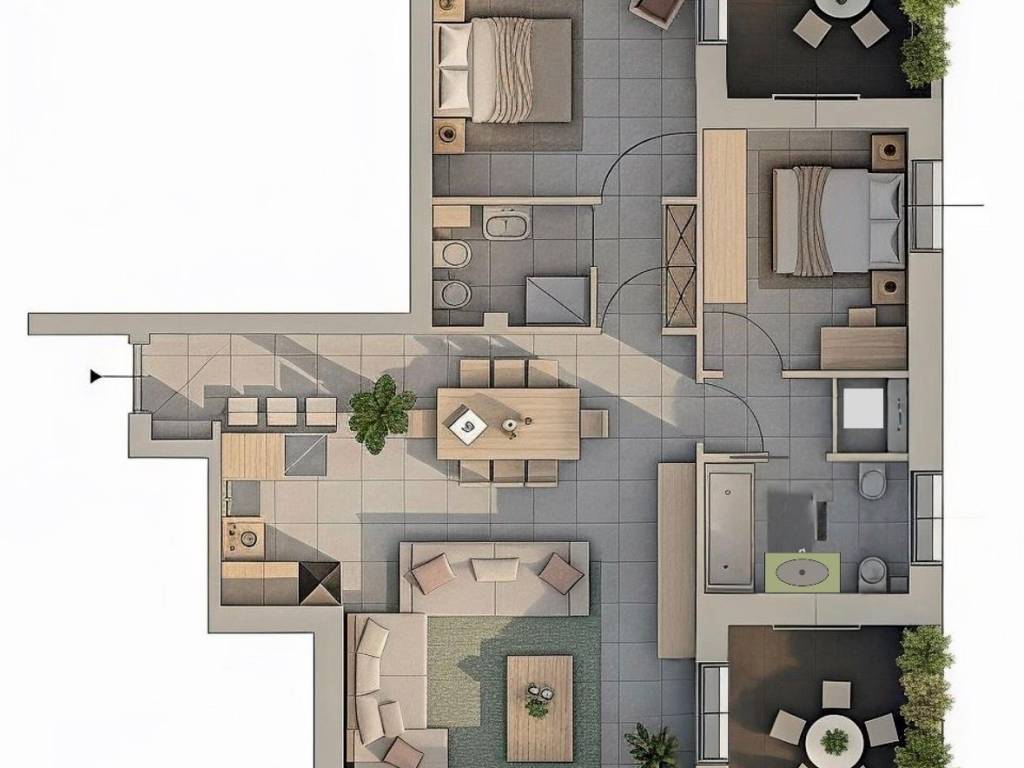 appartamento in vendita a Pavia in zona Borgo Ticino