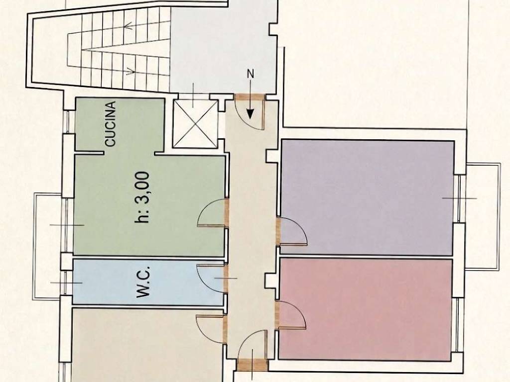 appartamento in vendita a Pavia in zona Centro Città