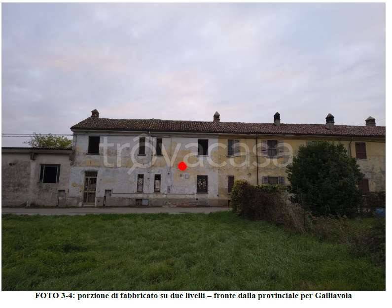 appartamento in vendita a Pieve del Cairo in zona Gallia