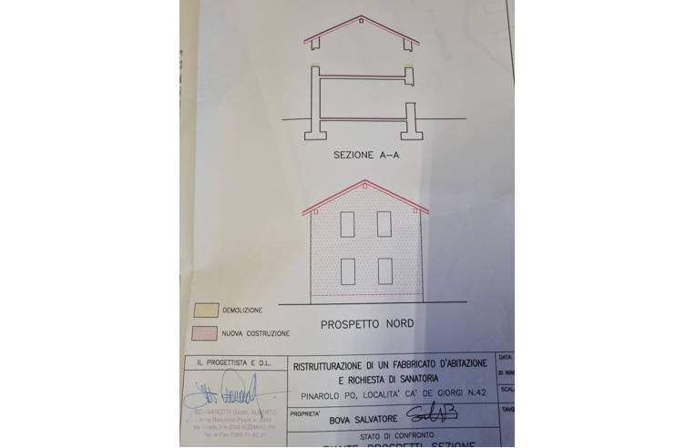 casa indipendente in vendita a Pinarolo Po in zona Negrera