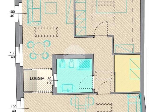 appartamento in vendita a Rivanazzano Terme in zona Nazzano