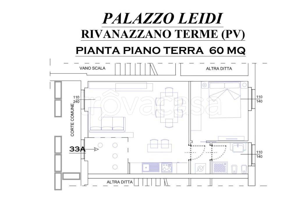 appartamento in vendita a Rivanazzano Terme