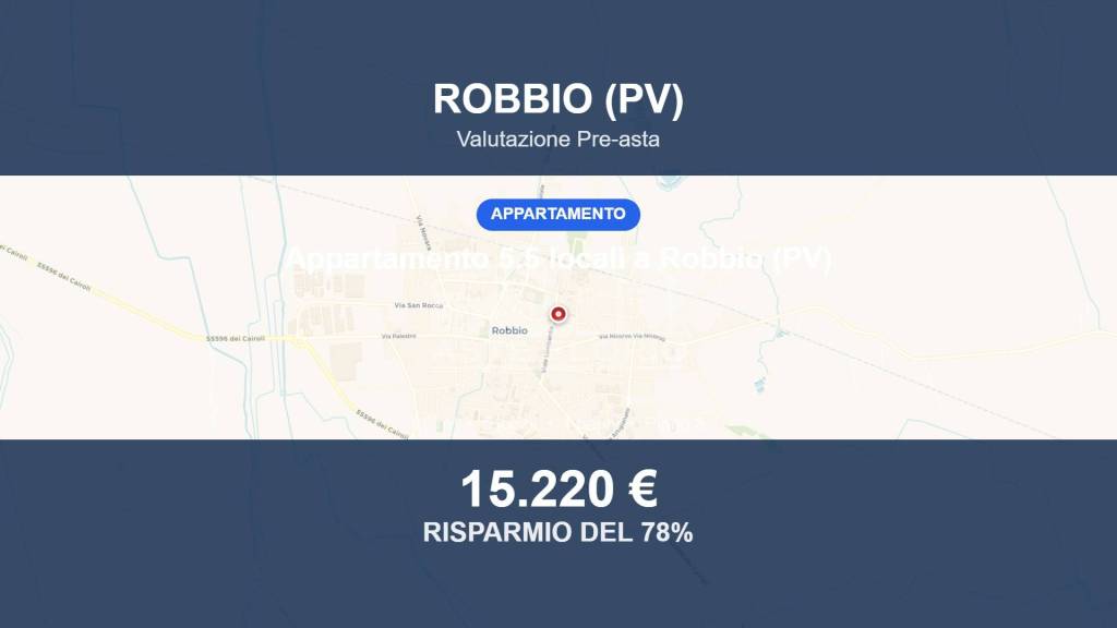 appartamento in vendita a Robbio