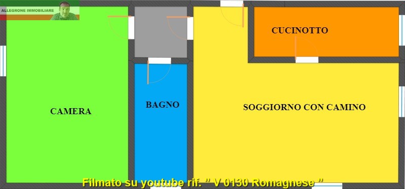 appartamento in vendita a Romagnese in zona Casa