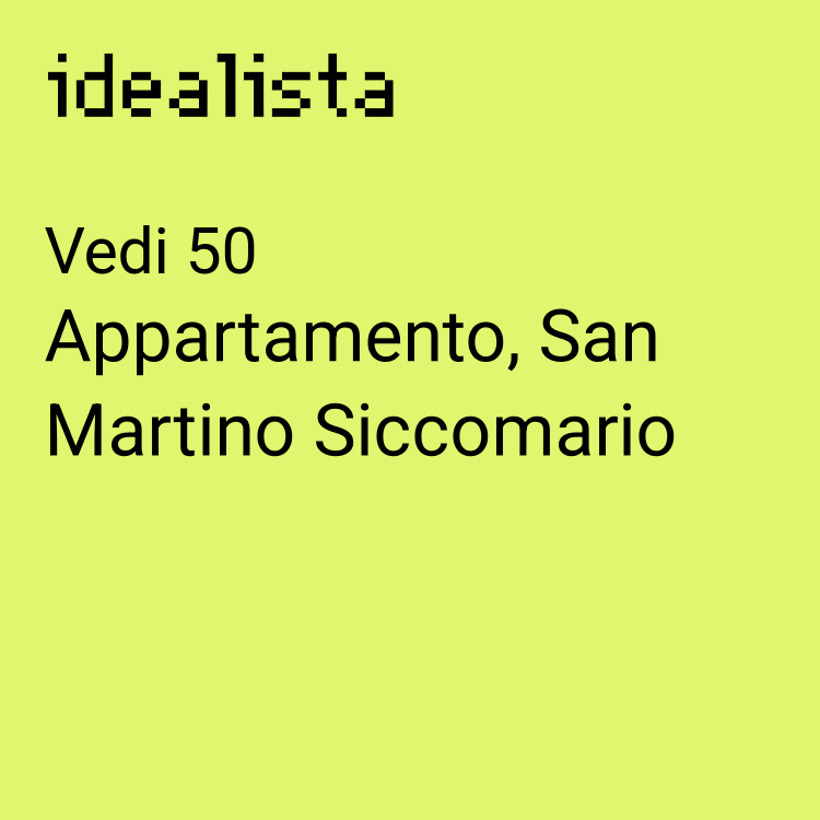 appartamento in vendita a San Martino Siccomario