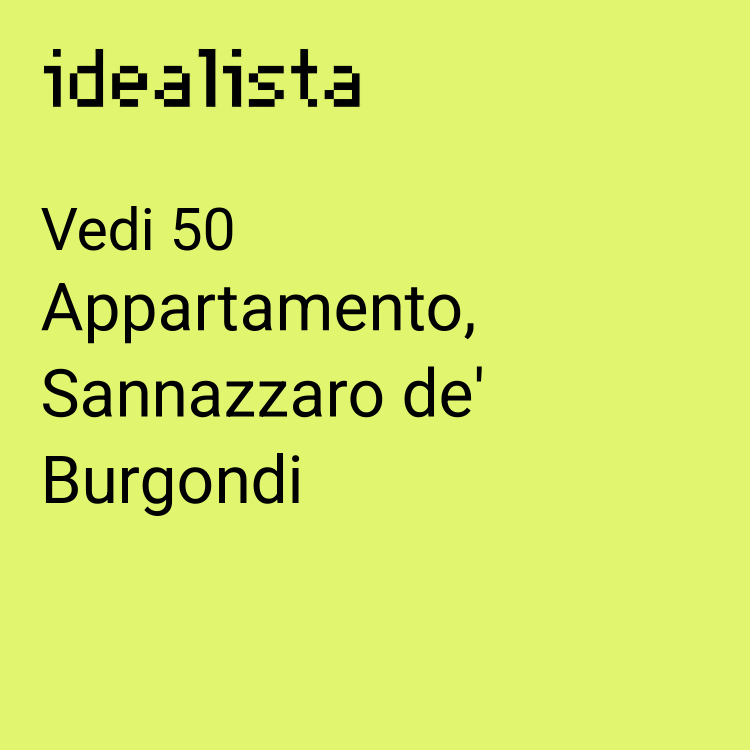appartamento in vendita a Sannazzaro de' Burgondi