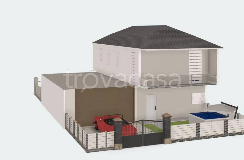 casa indipendente in vendita a Santa Cristina e Bissone in zona Santa Cristina