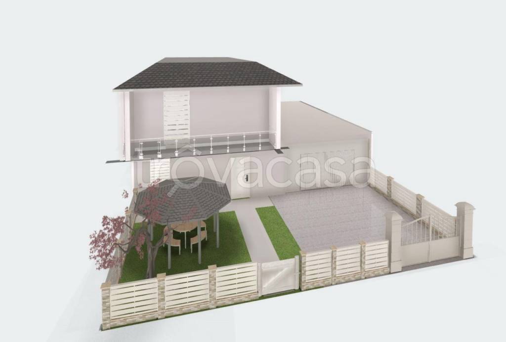 casa indipendente in vendita a Santa Cristina e Bissone in zona Santa Cristina