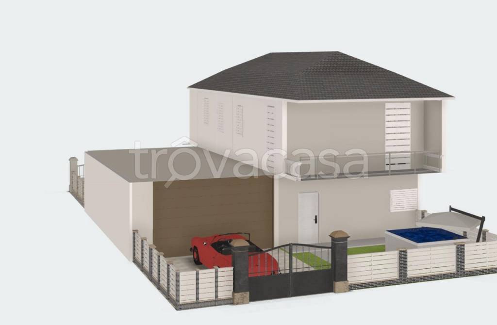 casa indipendente in vendita a Santa Cristina e Bissone