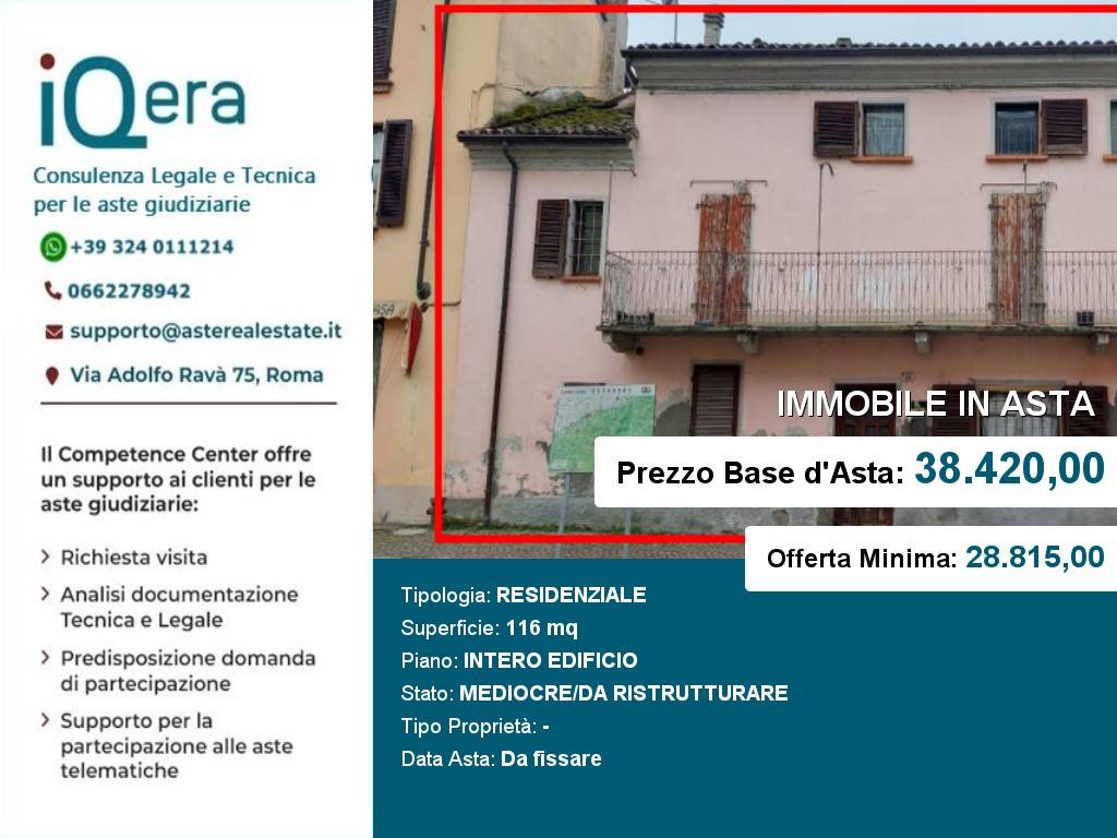 appartamento in vendita a Santa Giuletta