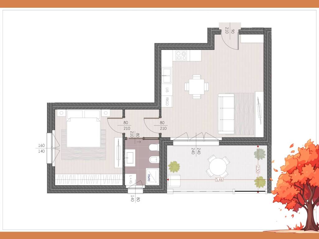 appartamento in vendita a Siziano