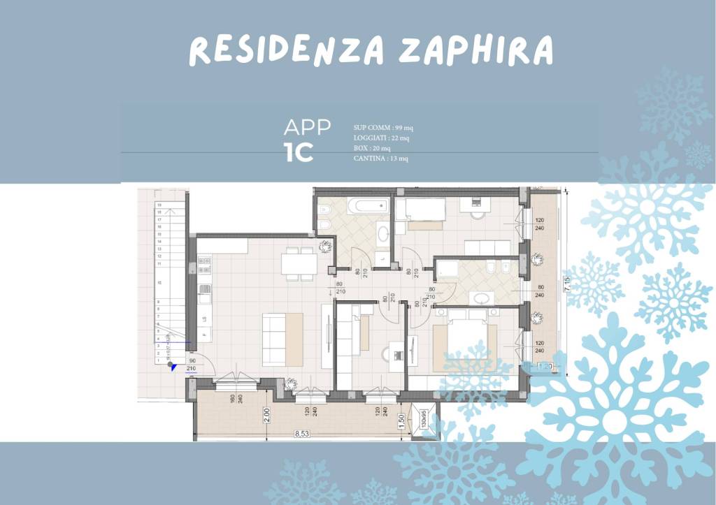 appartamento in vendita a Siziano