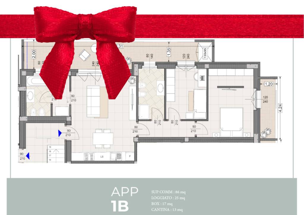 appartamento in vendita a Siziano