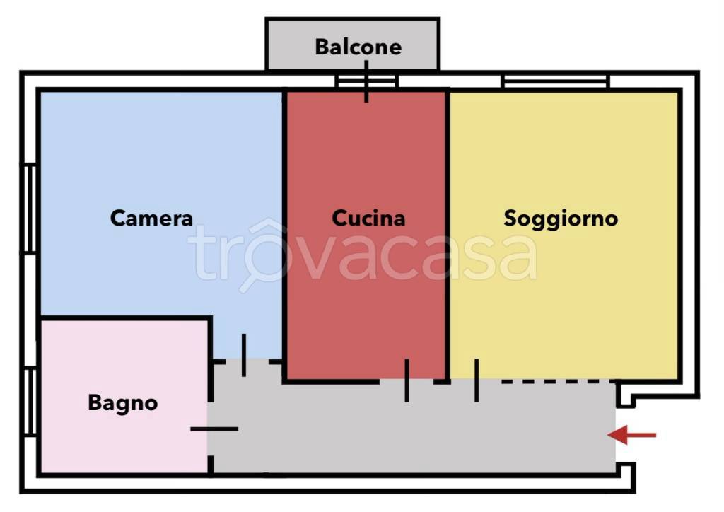 appartamento in vendita a Siziano