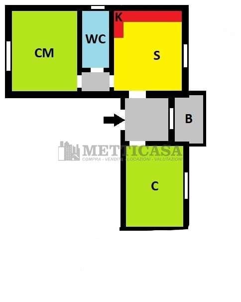 attico in vendita a Siziano