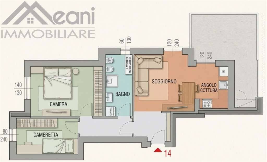 appartamento in vendita a Siziano