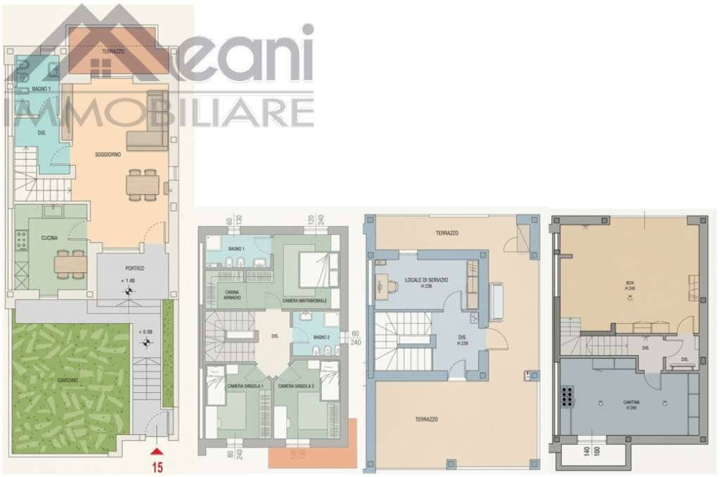 appartamento in vendita a Siziano