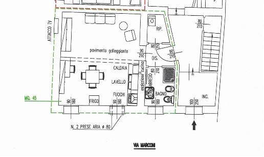 appartamento in vendita a Stradella in zona Montebruciato