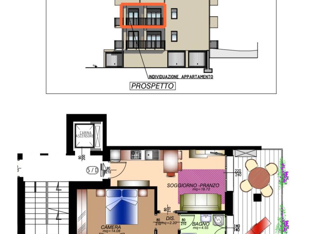 appartamento in vendita a Torrevecchia Pia