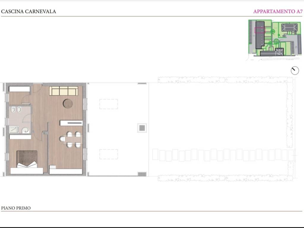 appartamento in vendita a Travacò Siccomario