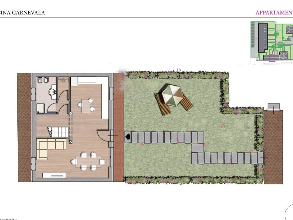 appartamento in vendita a Travacò Siccomario